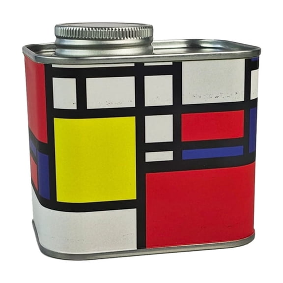 Sinyiin Tinplate Vintage Sealing Canister Coffee Storage Jar Kitchen Accessories
