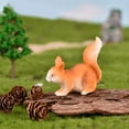 thumbnail image 6 of Naierhg Squirrel Animal Figurine Craft DIY Miniature Fairy Garden Bonsai Ornament, 6 of 8