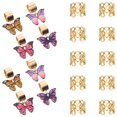 thumbnail image 4 of Shisuyan Jewelry For Hair Braid Clips Assorted Color 18Pcs 1.2X1X0.4In Zinc Alloy, 4 of 9
