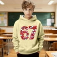 thumbnail image 2 of 67 Hoodie Meme Kids 67 Ice Cream Meme Preppy Hooded Sweatshirts Comfortable Printed Outfits Holiday Casual Six-Seven Funny Clothes for Girls Fall Winter, 2 of 5