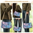 thumbnail image 4 of FORMRS Womens Shoulder Bag with Chain Strap Clutch Purse Cute Tote Handbag, Pink Marble Pattern, 4 of 7