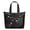 White-103, variant on Boho Chic Vintage Style Zippered Carry-On, Large Capacity Tote with Durable Handles, Artistic for Gym