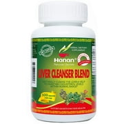 Hanan Higasan Liver Cleanser Blend | 100 Capsules | Naturally Aids in Supporting Healthy Liver Function & Healthy Cholesterol Levels