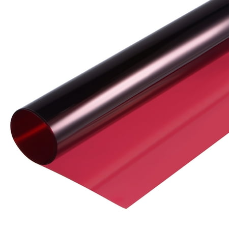 Uxcell 40x50cm Gel Color Filter Paper Film Dark Red for Photo Studio