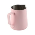 thumbnail image 2 of Jarra de acero inoxidable para espumar café, accesorio para café latte art, 600 ml, color rosa, 2 of 12