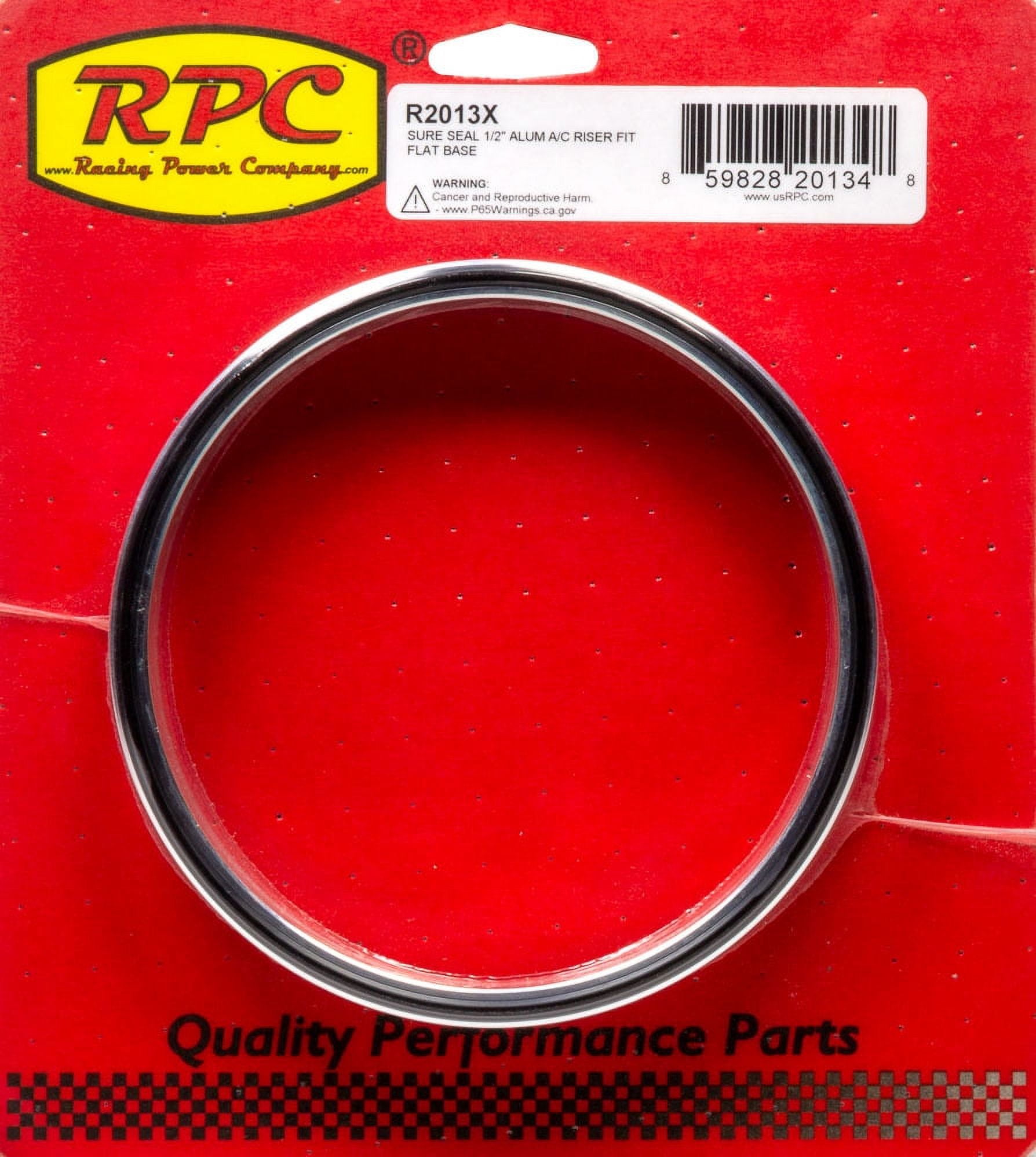 ALUMINUM 1/2IN AIR CLEANER RISER W/ O-RING