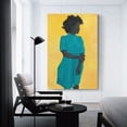 thumbnail image 3 of Amy Sherald-Saint Woman Artworks Canvas Poster Room Aesthetic Wall Art Prints Home Modern Decor Gifts 16x24inch(40x60cm), 3 of 6