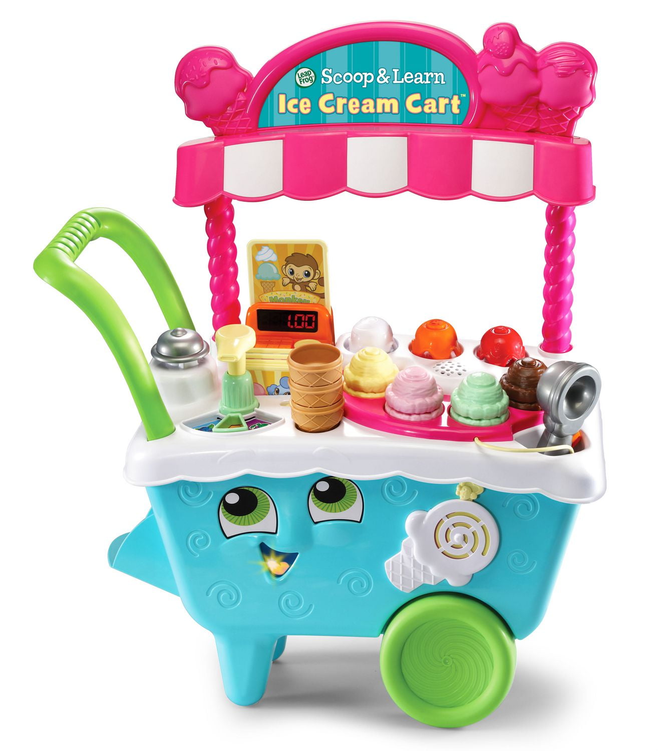 LeapFrog Scoop Learn Ice Cream Cart™ with Accessories, Toddler