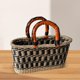 thumbnail image 5 of Bolso de mano Yinane tejido de paja tipo cartera moderno ligero para ir de compras, 5 of 7