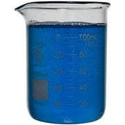 Karter Scientific 214T2, 3.3 Boro, Griffin Low Form, Glass Beaker Set - 4 Sizes - 10ml, 50ml, 100ml, 250ml