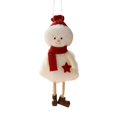 thumbnail image 4 of Feledorashia Christmas Plush Doll Ornament, Stuffed Holiday Tree Pendant, Soft Winter Character with Knit Details and Attached Hanging Loop, Cozy Decoration for Branches Garlands Shelves and Mantels, 4 of 6