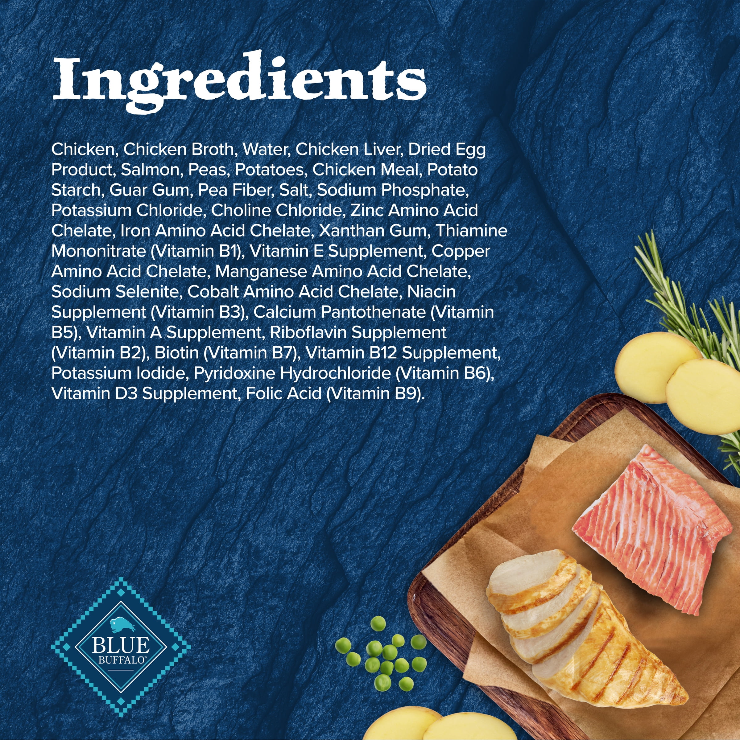 Blue Buffalo Wilderness Wolf Creek Stew High Protein Grain Free, Natural Wet Dog Food, Savory Salmon Stew in gravy 12.5-oz can (pack of 12)