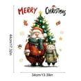 thumbnail image 3 of Hometravel Christmas Window Decoration Stickers, Removable Holiday Themed Window Clings, Festive Seasonal Decor for Glass, Mirrors, Home and Office Display, 3 of 6