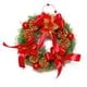 thumbnail image 1 of Monstrate Colgante de de Navidad para puerta delantera, decoración de Festival al aire libre, coronas de flores de Navidad, restaurante Kits de decoración para fiestas Rojo, 1 of 6