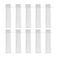 thumbnail image 4 of Organza Drawstring Bags Silver Rectangular 30Set 10.4X2.4X0.08In, 4 of 9