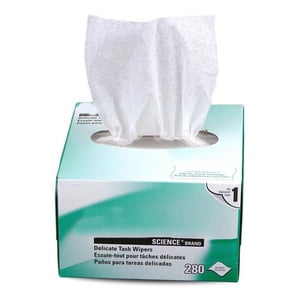 Fibre Optic Nettoyage Pack de papier Nettoyage Wipes Fibre Optique 280pumps/box