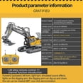 thumbnail image 3 of 26-27 Excavator Toys For Boy Birthday Gift High Tech 11 Channels Durable Realistic Remote Controller, 3 of 5