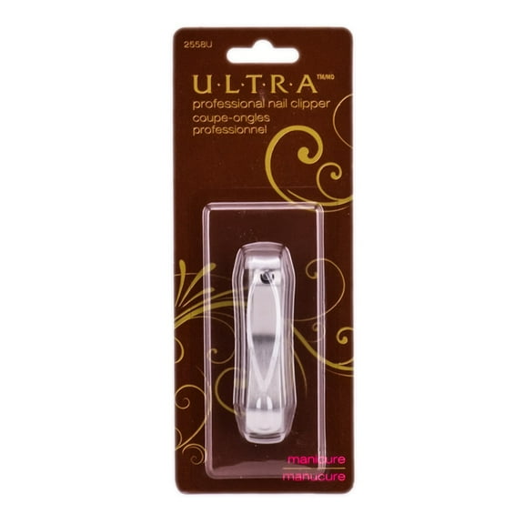 Option : Professional Nail Clipper #2558U , Denco Ultra Manicure - Professional Nail Clipper , Hair Scalp Head - Pack of 3 w/ SLEEKSHOP Teasing Comb