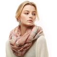 thumbnail image 2 of Women's Infinity Scarf - Soft and Warm Winter Loop Neck Warmer Scarves - Various Patterns and Colors., 2 of 4