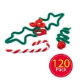 thumbnail image 4 of Christmas Pipe Cleaners - Pack of 100, ⁠Creative Art Supplies for Kids, Crafts and Ornaments, 4 of 5