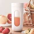 thumbnail image 3 of Juice Extractor,Portable Blender USB Rechargeable Blender Drink Bottle Portable Blender Cup Built for Precision, 3 of 10