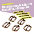 thumbnail image 4 of Hebilla ajustadora rectangular de metal bronce de 20 mm, 60 piezas, 4 of 7