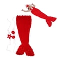 thumbnail image 4 of LYUMO Newborn Baby Knit Clothes Photo Crochet Costume Prop Outfit Dress Photography, 4 of 8