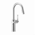 thumbnail image 2 of Moen Joric Chrome Single Handle Deck-mount Pull-down Kitchen Faucet with Sprayer (Includes Deck Plate), 2 of 8