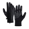 thumbnail image 1 of Guantes cálidos unisex Guantes de bicicleta impermeables para correr Esquí Ciclismo (Negro L), 1 of 9
