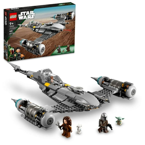 LEGO Star Wars The Mandalorian’s N-1 Starfighter 75325 Toy Building Kit (412 Pieces), Includes 412 Pieces, Ages 9+