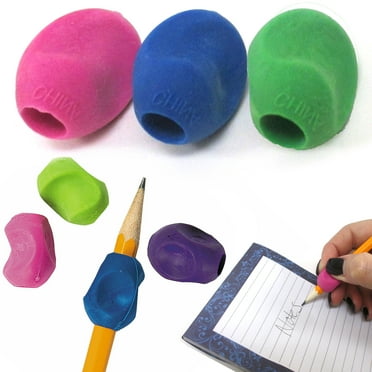 The Pencil Grip Non-Toxic Pliable Pencil Grip, Assorted Glitter, Pack ...