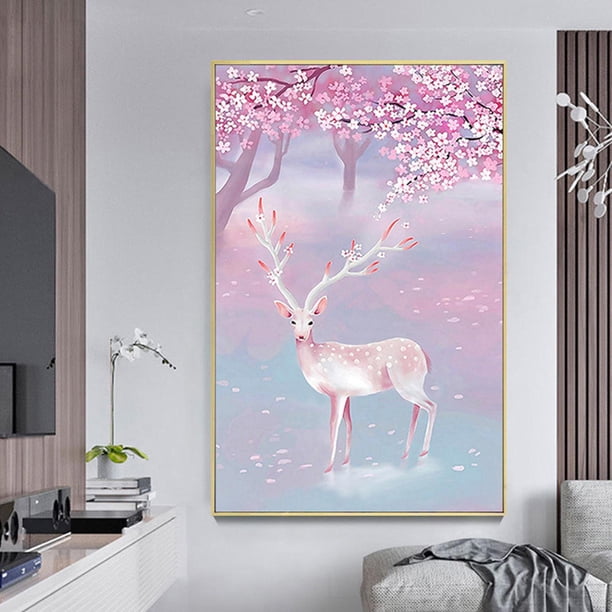 Pintura de diamante 5D Hugo cristal redondo 50x75cm bordado de diamantes