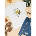 thumbnail image 3 of Find Your Soul Daisy T-Shirt Women -Image by Shutterstock, Female XX-Large, 3 of 4