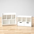 thumbnail image 4 of Ameriwood Home Tyler Enfants Cube de Rangement avec Tiroirs en Blanc, 4 of 10
