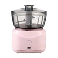 thumbnail image 2 of Electric Food Chopper For Kitchen, Meat Grinder With Stainless Steel Blade, Compact Food Processor For Vegetables And Garlic,Pink - 13.5X10Cm, 2 of 5