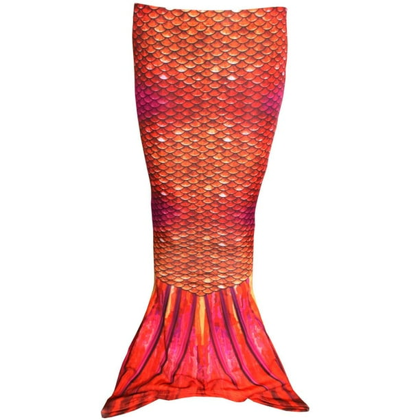 Sun Tail Mermaid Toddler Tail Tiger Queen Size S 4t 5t Walmart Com Walmart Com