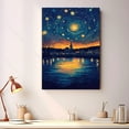 thumbnail image 2 of St. Charles Travel Canvas Prints, New Brunswick Starry Night Travel decor, St. Charles Map Poster, New Brunswick Travel Decor Artwork - 98AZ1298, 2 of 2