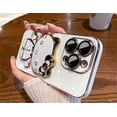 thumbnail image 4 of Funda de teléfono móvil de Tpu con espejo de maquillaje de gato 3d, Popular entre chicas, Hello Kitty, para Iphone 15, 14, 13, 12, 11 Pro Max, con soporte, 4 of 4