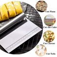 thumbnail image 2 of Stainless steel flour cutter with graduated dough cutting and baking tools, 2 of 5