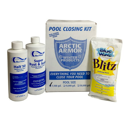 Chlorine Free Pool Winterizing Kit - Medium to 15000
