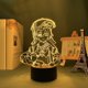 thumbnail image 2 of Yanfei Genshin Impact Led 3d Lámpara Lllusion Light Lámpara de escritorio Anime japonés Luz para dormitorio infantil Decoración Luz nocturna Regalo de cumpleaños Manga Gadget Feliz Sencillez, 2 of 4