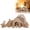 C, variant on 2026 He is Risen Easter Decor – Wooden Resurrection Scene with Empty Tomb, Cross & Figurines, Christian Religious Tabletop Decoration for Home, Faith Easter Gift, Easter Basket Stuffer