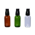 thumbnail image 1 of 3pcs 50ml Travel Containers Travel Portable Packaging Bottles Beauty Cosmetic Bottles Set Travel Bottles(50ml Transparent Bottle, 50ml Semipermeable Green, 50 Semipermeable Tea), 1 of 9