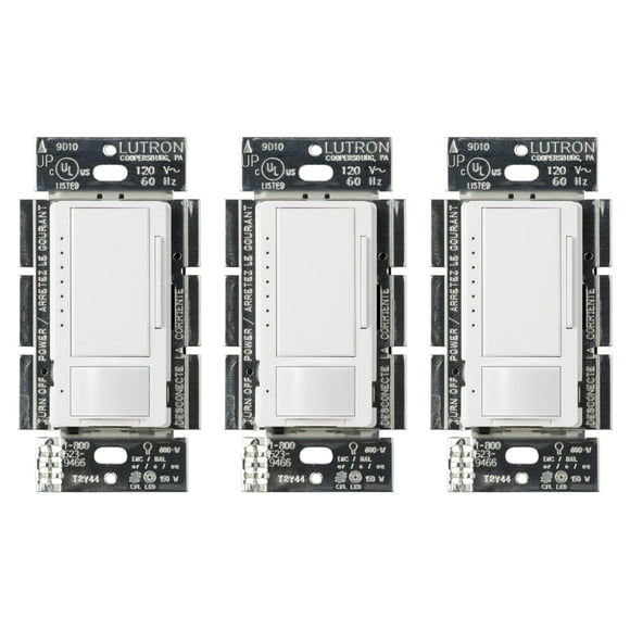 Regulador de intensidad con sensor de movimiento Lutron Maestro LED+ 150W