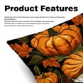 thumbnail image 2 of Thanksgiving Pumpkin Pie Luxurious Velvet Throw Pillow Inserts with Unique Patterns - Set of 2 Chair Pillow Covers - Available in 16x16, 18x18, 20x20 Inches for All Occasions, 2 of 6