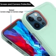 thumbnail image 3 of Ondigo Intact Case for iPhone 12 Pro Max w/Glass Screen Guard - Seafoam, 3 of 3