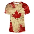 thumbnail image 4 of IROINNID T-Shirts for Big and Tall Men, Summer Essentials Lightweight Thin Basic Round Neck Printed Casual Slim Tops for Men, 4 of 4