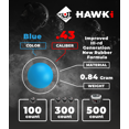 thumbnail image 7 of Hawki .43 Cal Reusable Training Soft Rubber Balls 500 pack (Blue), 7 of 7