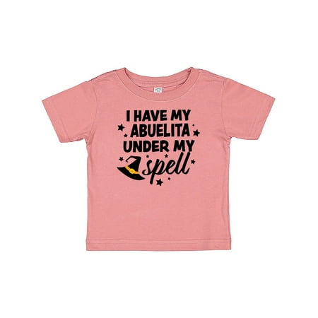 

Inktastic I Have My Abuelita Under My Spell with Cute Witch Hate Gift Baby Boy or Baby Girl T-Shirt