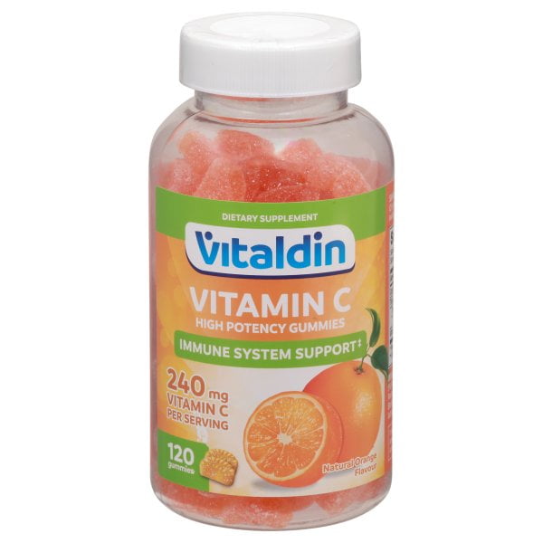 VITALDIN Vitamin C HIGH Potency Gummies Immune System Support Gummy